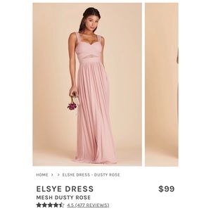 Blush bridesmaid dress/summer event